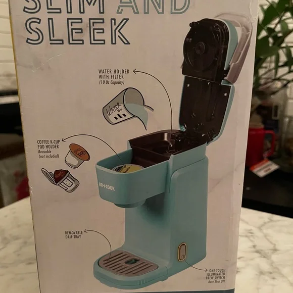 Final sale: AR+cook single serve k-cup pod coffee maker - Picture 5 of 6